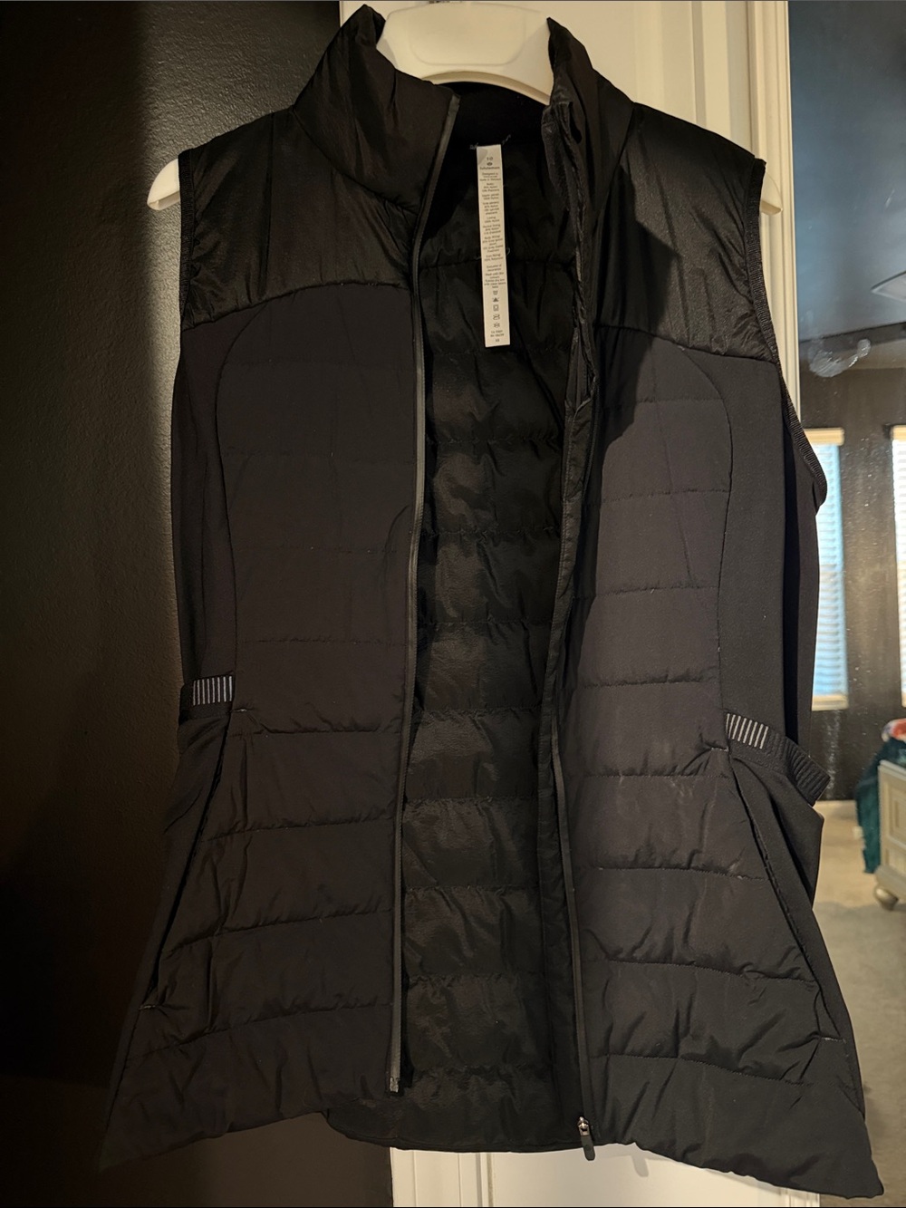 lululemon athletica Black Quilted Women's Vest